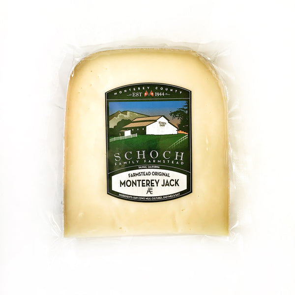 Cheese Monterey Jack Local Schoch Family Farmstead  1/2 lb
