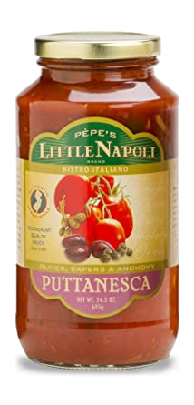 Pasta Sauce / Puttanesca - Pepe's Little Napoli (1 Jar)