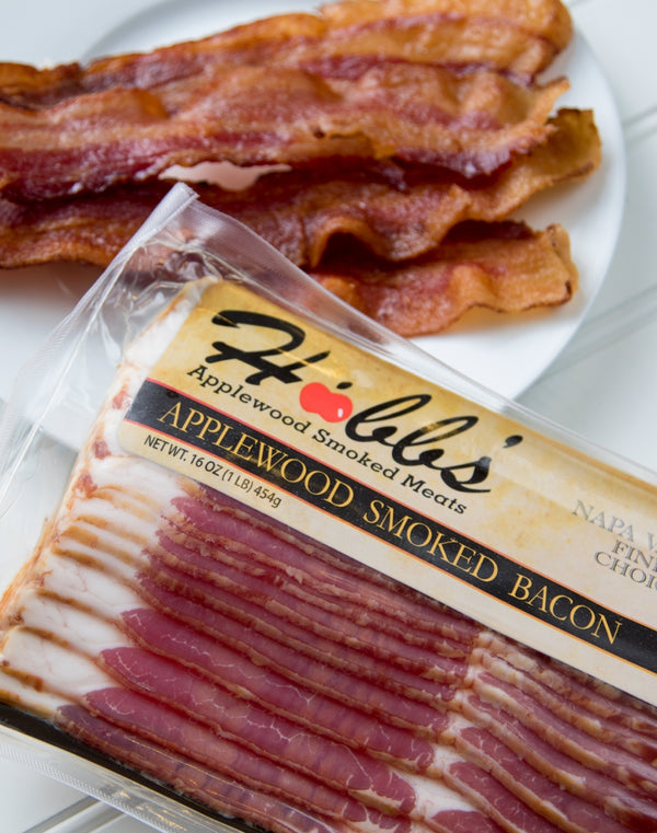 Hobbs' Applewood Smoked Bacon 1lb (No shipping on this product)