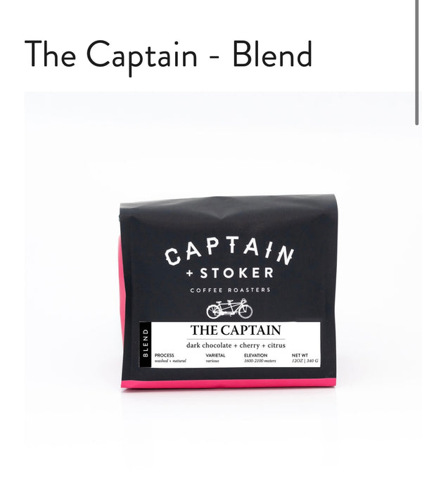 Coffee Local Captain + Stoker 12 oz The Captain blend